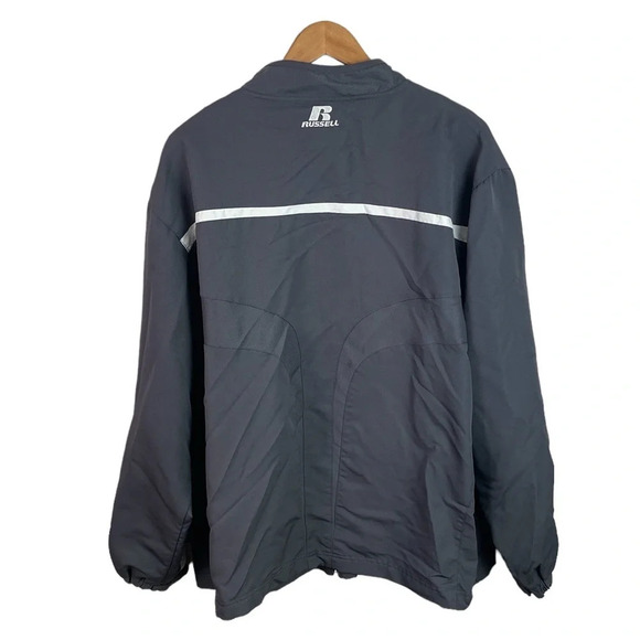 B12 Mens Russell Athletic Georgia Tech Yellowjackets Full Zip Gym Jacket XL - Picture 4 of 5